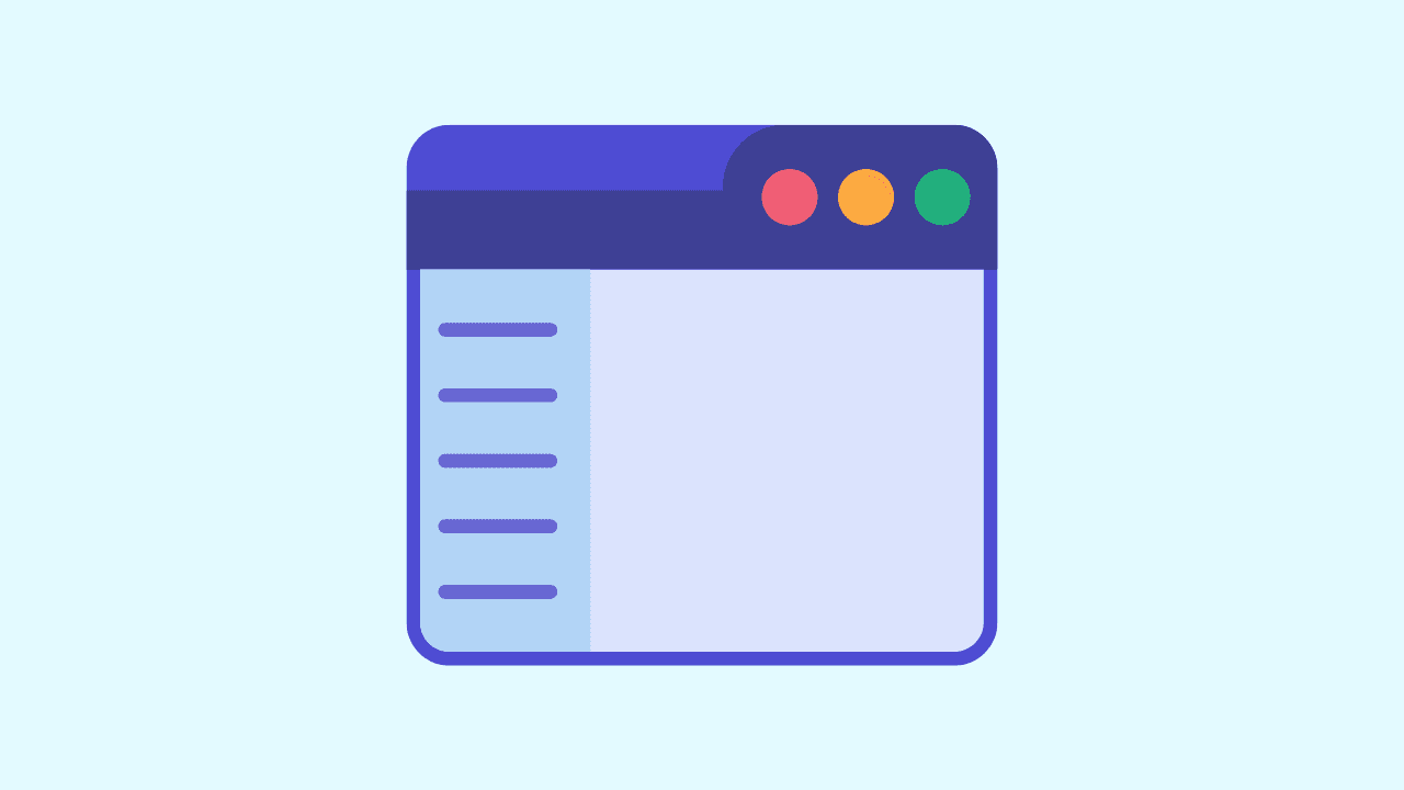 Custom sidebar