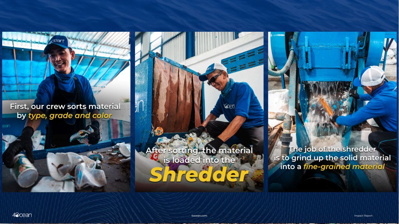 Step 1 – Sorting and Shredding 