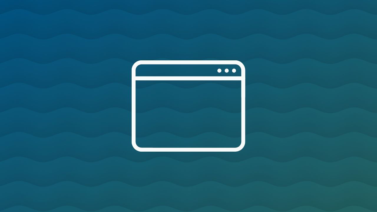 browser window