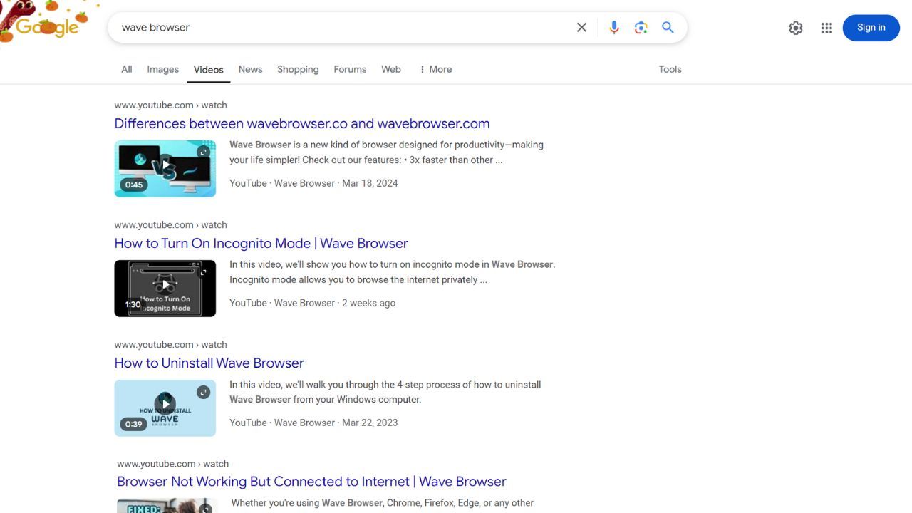 Google Video Search