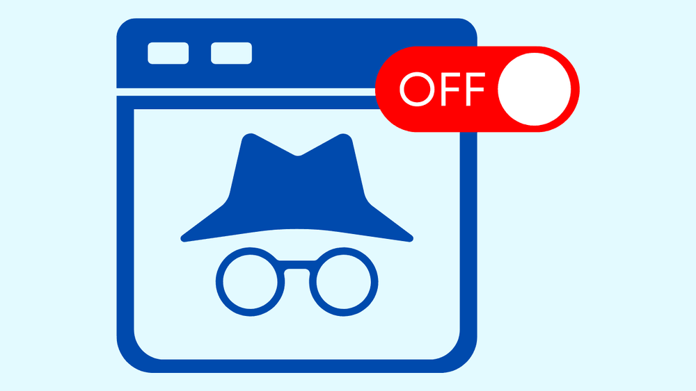 Turn off private browsing