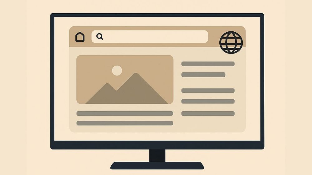 smart tv with web browser