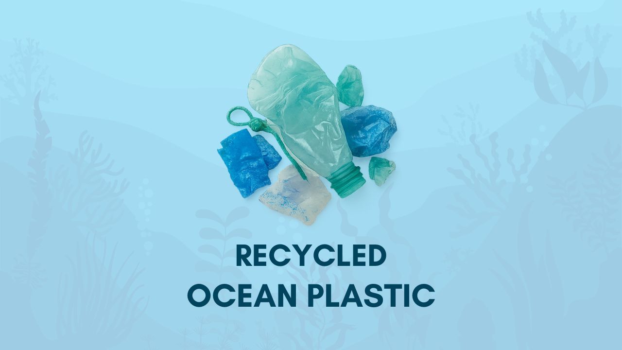 recycled ocean plastic
